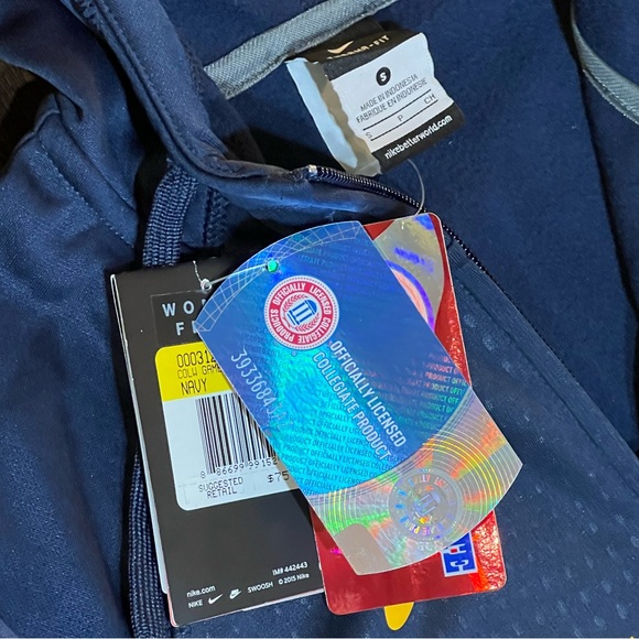 2015 WOMENS NIKE THERMA-FIT CAL CALIFORNIA BERKELEY BEARS KO ZIP HOODIE SZ SMALL - Picture 7 of 11